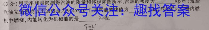 2023普通高等学校招生全国统一考试·名师原创调研仿真模拟卷(三)物理`