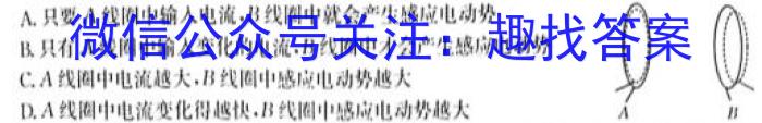 陕西省2023年九年级模拟检测卷B（正方形套菱形）.物理