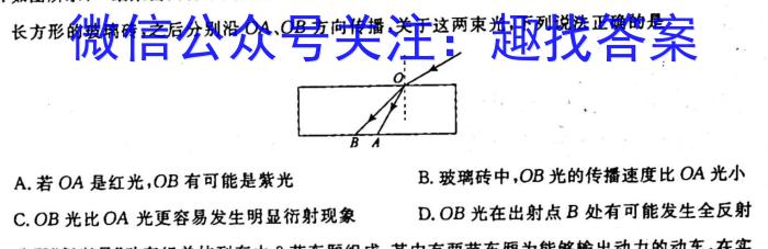 河北省2022-2023学年高二下学期期末调研考试(23-558B)f物理