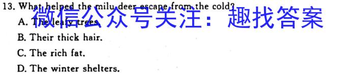 2024-2023学年山东省高二质量检测联合调考(23-504B)英语