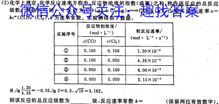 2023年四川省眉山市高中2024届第四学期期末教学质量检测化学