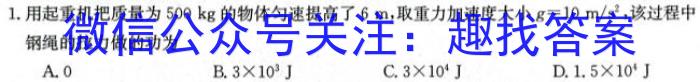 2023届河南省高二年级考试5月联考(23-484B)q物理
