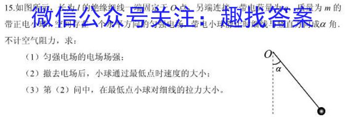 2023年湖北云学新高考联盟学校高一年级5月联考(2023.5)物理`