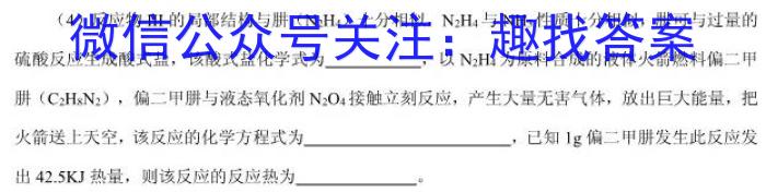 文博志鸿 2023年河南省普通高中招生考试模拟试卷(密卷二)化学