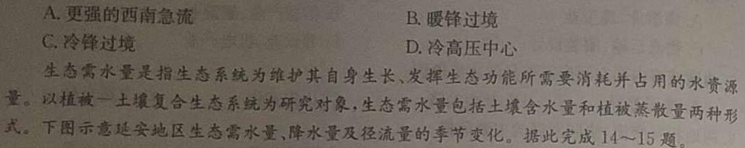 1号卷·2023年A10联盟高二年级(2021级)下学期6月学情调研考试政治y