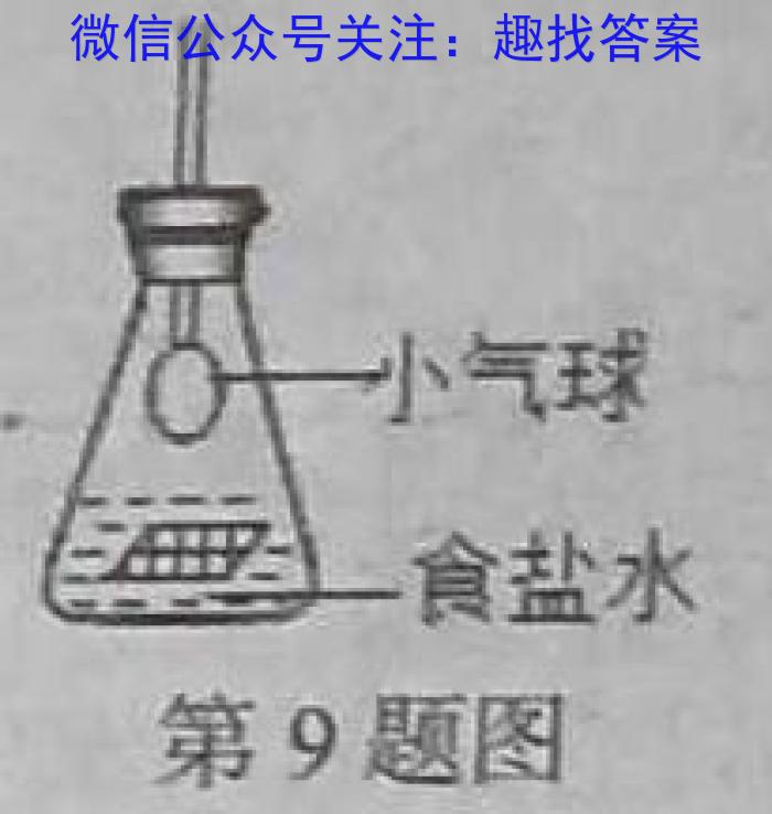 【考前押题】九师联盟2023年高三6月联考（XG）化学