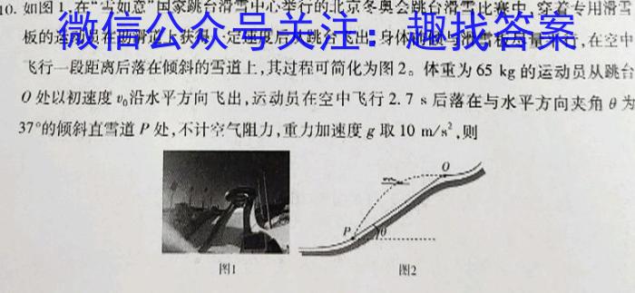 湖南省2023年上学期高一年级期末考试(23-571A)物理`