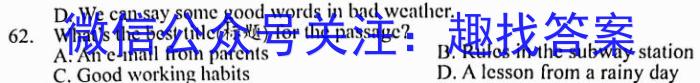 厦门市湖滨中学2022-2023学年第二学期高二期末质量检测(6月)英语试题