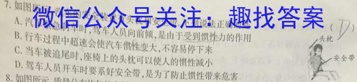 河北省2024-2023学年高二下学期期末调研考试(23-558B)q物理