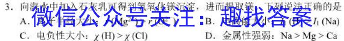 郴州市2023年上学期高一期末教学质量监测试卷化学