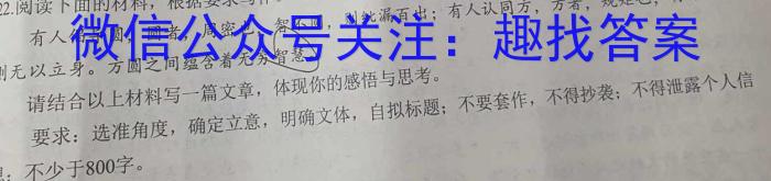辽宁省名校联盟2024-2023学年高一下学期6月联合考试语文