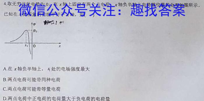 文博志鸿 2023年河北省初中毕业生升学文化课模拟考试(冲刺二).物理