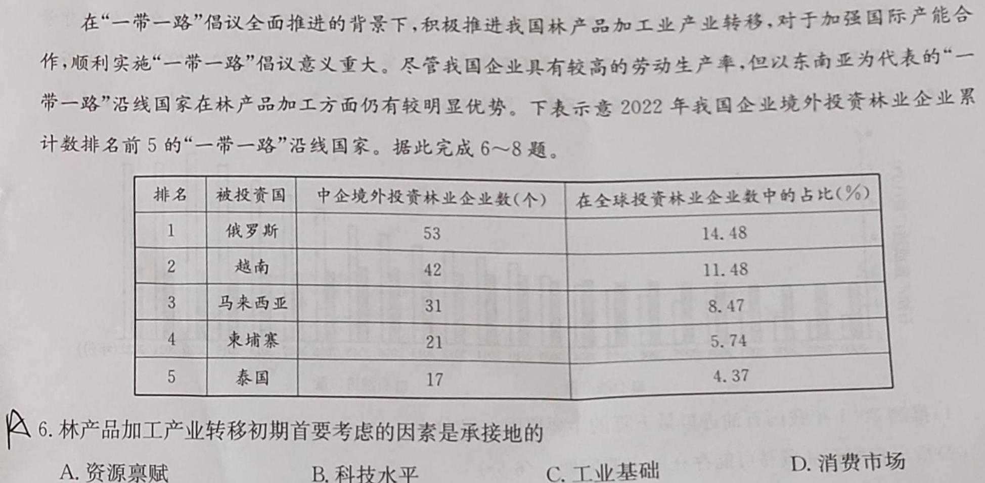 2023年合肥一中高三最后一卷政治y