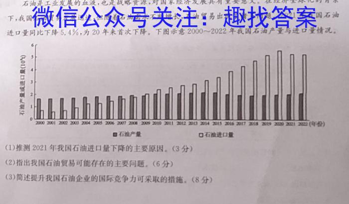 LYGZ2022-2023学年度下学期高二6月联考试卷(232756D)地理.