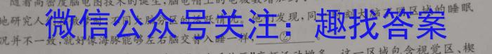 2023届高三年级5月联考（6001C）语文