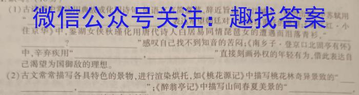 巴东县第三高级中学高二下第四次月考(232712Z)语文