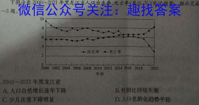 ［皖南八校］安徽省2024届高三摸底联考（8月）地.理
