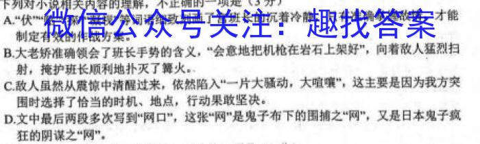 2024全国高考分科综合卷 老高考(五)5/语文