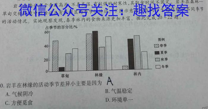 四川省成都市蓉城名校联盟2023-2024学年高三上学期开学考试地理.