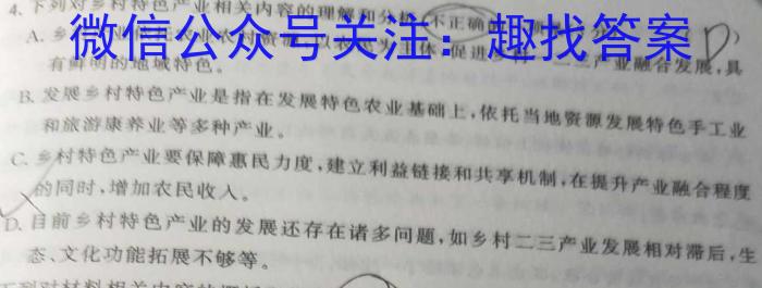 2024湖北部分名校新高考协作体高三起点考语文