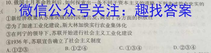 江西省吉安市第八中学2024届九年级入学测评政治s