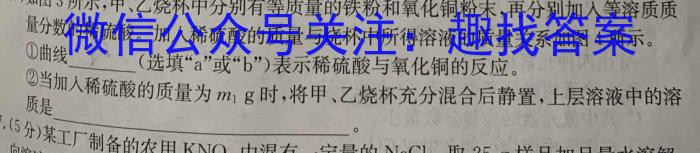 q山东省2024级高二上学期校际联合考试(2023.08)化学