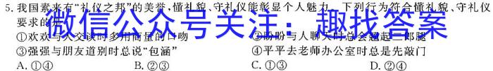 2024年普通高等学校招生统一考试 最新模拟卷(二)政治~