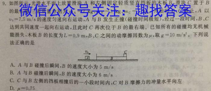 湖南省长沙市湖南师范大学附属中学2023-2024学年高一上学期入学考试物理`