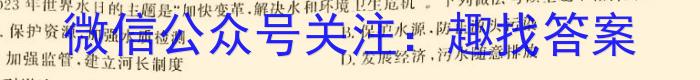q安徽省2023～2024学年九年级开学摸底练习化学