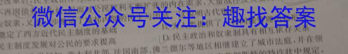2024湖南省天壹名校联盟高三8月入学联考历史