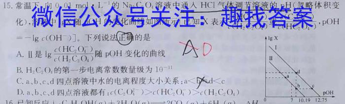 q2024届湖南省高三年级8月联考化学