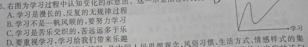 【精品】2024年普通高等学校招生全国统一考试冲刺金卷(三)3思想政治