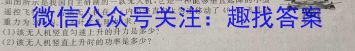 河南省教育研究院2024届新高三8月起点摸底联考政治试卷及参考答案q物理