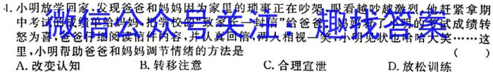 衡水金卷 2024届高三年级12月份大联考(新教材)政治试卷d答案