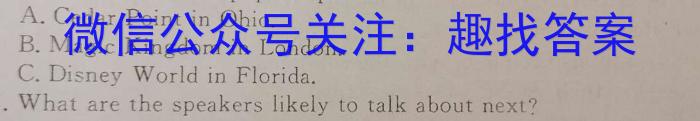 2024届南宁二中 柳铁一中新高考高三摸底调研测试英语