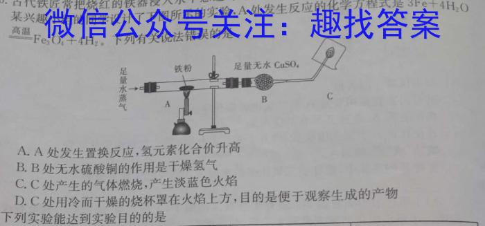 q2024福建泉州质检（一）化学