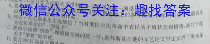 江西省2023-2024学年南昌市复兴外国语学校初三摸底测试语文