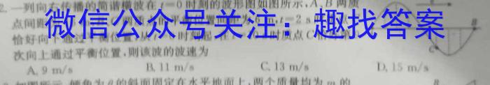 2024届全国高考分科调研模拟测试卷 XGK(三)物理`