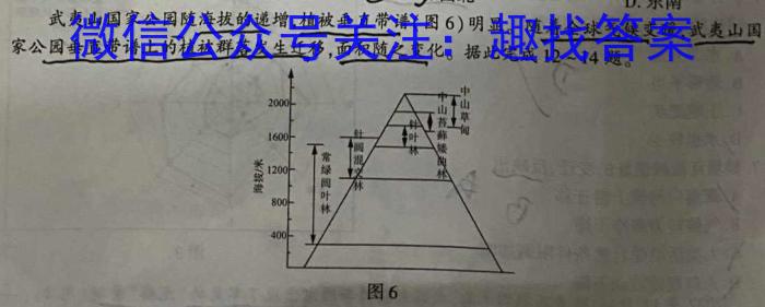 2024届南宁二中 柳铁一中新高考高三摸底调研测试政治~