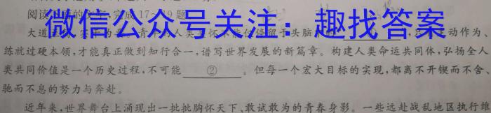 2024届全国高考分科模拟检测示范卷（一）XGK/语文