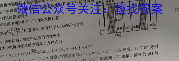 12024届全国大联考高三第一次联考 1LK·(新高考)化学