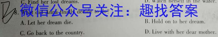 安徽省2023-2024学年度九年级测试卷一（10.7）英语试题