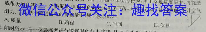 全国大联考2024届高三第二次联考（QG）物理.