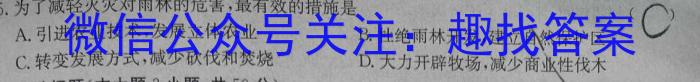 邕衡金卷 名校联盟南宁三中 柳州高中2024届第一次适应性考试政治试卷d答案