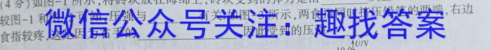 百师联盟2024届高三开学摸底联考（新教材老高考）物理.