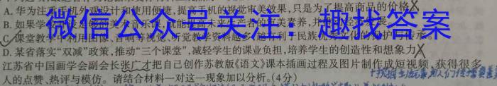 2023~2024年度河南省高三一轮复习阶段性检测(24-31C)(三)/语文