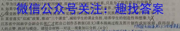 2024届湖南省高三入学摸底联考(8月)语文