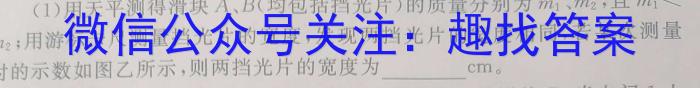 江西省2024届九年级阶段评估（一）【1LR】l物理