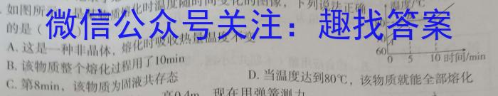 安徽省皖江名校联盟2023年高二年级9月联考l物理