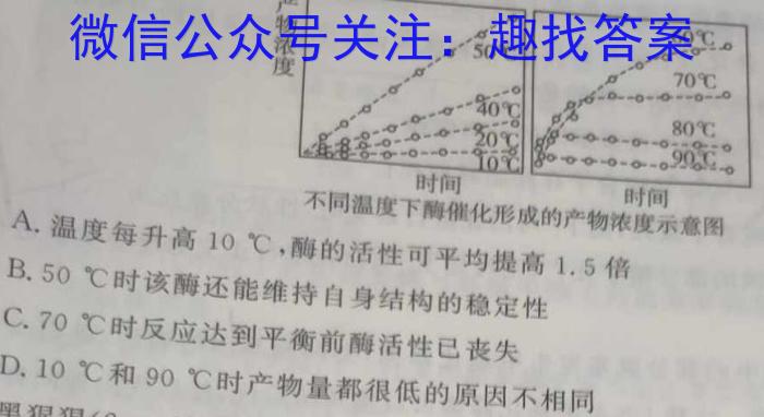 2024届云南三校高考备考实用性联考卷（二）生物